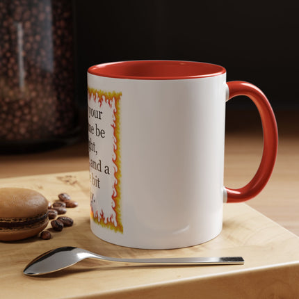 Beltane Coffee Mug — "May your Beltane be bright, brave, and a little bit silly."