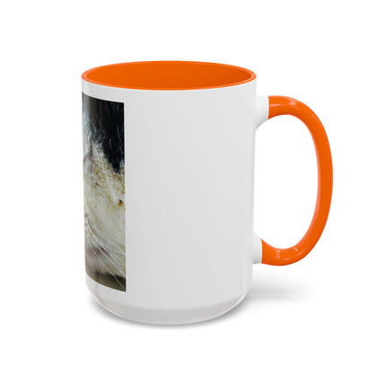 Cat & Butterfly Coffee Mug with 'Life is Short' Inspirational Quote (Accent, 11/15oz)
