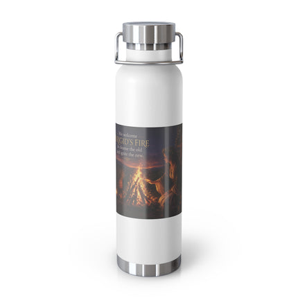 Brigid's Fire Insulated Bottle — 22oz Copper Vacuum Flask