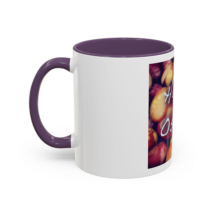 Ostara Coffee Mug – "Happy Ostara" Accent Easter Spring Floral Mug (11/15oz)