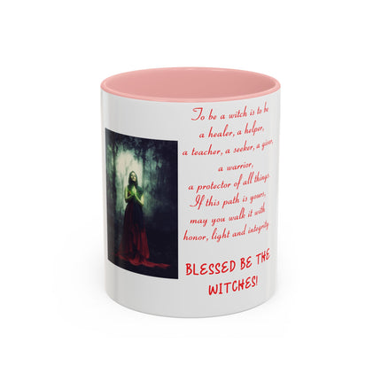 Blessed Be the Witches Accent Mug – Mystical 11oz Ceramic