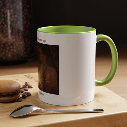 Cacao Brings Me Home Accent Coffee Mug – Cozy Ritual Hot Chocolate Gift (11/15oz)