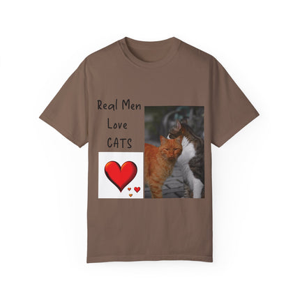 Real Men Love Cats Unisex T-Shirt – Cute Cat Lover Tee