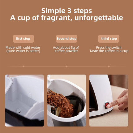 Fully Automated Coffee Maker for Home & Office – Free Ceramic Cup Included-3