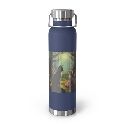 Enchanted Forest Water Bottle - 22oz Vacuum Insulated with Artwork