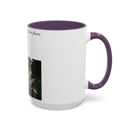 Zen Blossom Coffee Mug - Inspirational Nature Quote - 15oz