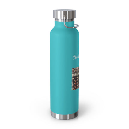 Chocolate Fuel Bottle – 22oz Insulated Flask – Sweet Motivation