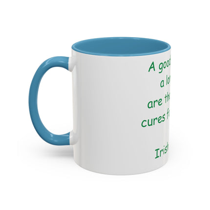 Inspirational Coffee Cup – Irish Wisdom – 11oz Accent Mug