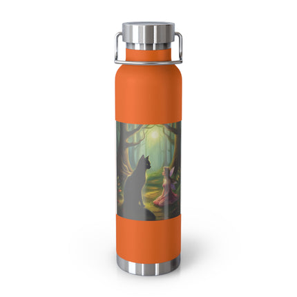 Enchanted Forest Water Bottle - 22oz Vacuum Insulated with Artwork