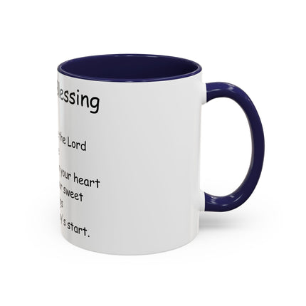 Irish Blessing Accent Mug | 11oz Ceramic Cup for Daily Motivation