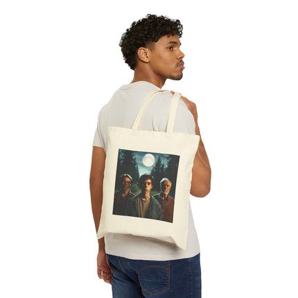 Tote — Vintage Moonlit Trio Canvas Tote Bag