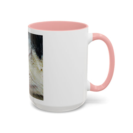 Cat & Butterfly Coffee Mug with 'Life is Short' Inspirational Quote (Accent, 11/15oz)