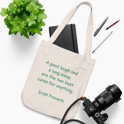 Eco-Friendly Tote Bag with Irish Proverb | Perfect for Every Occasion