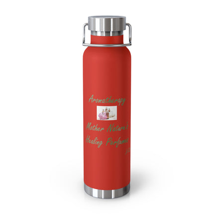 Aromatherapy Insulated Water Bottle - Mother Nature's Healing Perfume, 22oz
