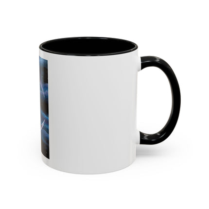 Moonlit Cat Coffee Mug — Whimsical Night Sky Art for Cat Lovers (11/15oz)