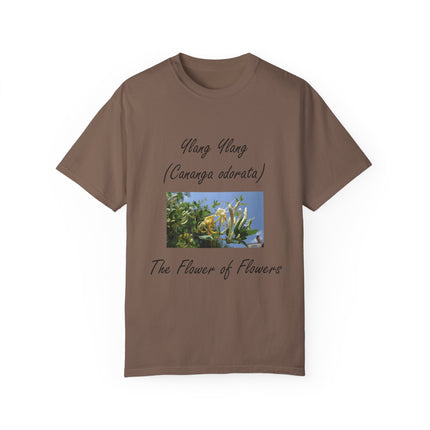 Ylang Ylang Floral T-Shirt – “Flower of Flowers” Graphic Tee