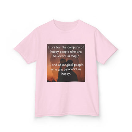 Magical Believers Kids Tee – Happy People Design in Soft Cotton