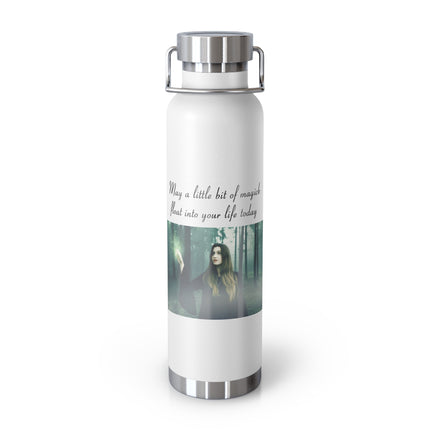 22oz Insulated Bottle — "May a Little Bit of Magic Float Into Your Life Today" Forest Design