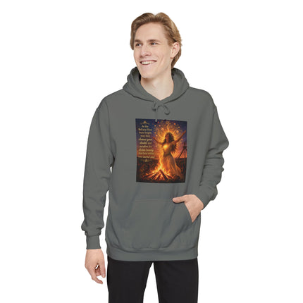 Beltane Fire Hoodie — Inspirational Prayer Design