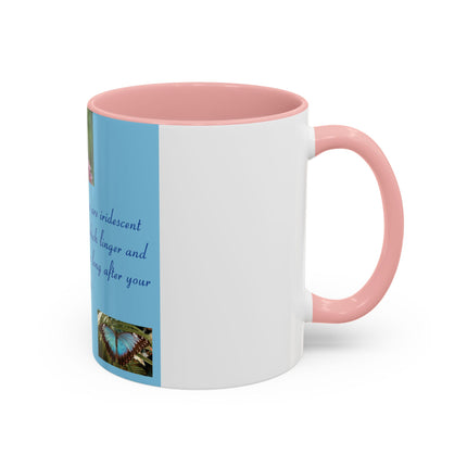 Inspirational Butterfly Coffee Mug – Rumi Quote – 11oz