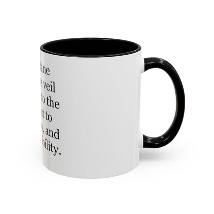 Beltane Quote Coffee Mug — "On Beltane night..." Accent Mug