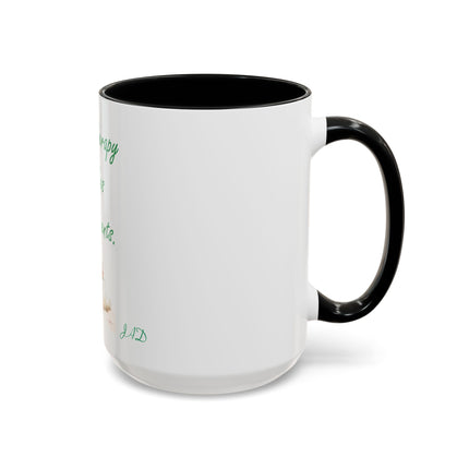 Aromatherapy Makes Good Scents Accent Coffee Mug — Essential Oil Gift