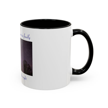 Starry Night Coffee Mug — “I have loved the stars too fondly” Accent Mug