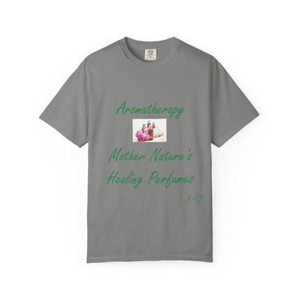Unisex Aromatherapy T-shirt - Mother Nature’s Healing Perfumes