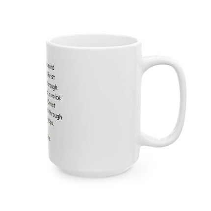 Inspirational Christian Quote Mug – St. Augustine Faith Coffee Cup (11oz/15oz)