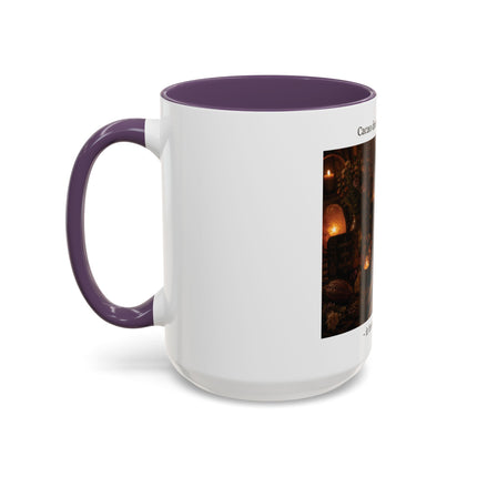 Cacao Brings Me Home Accent Coffee Mug – Cozy Ritual Hot Chocolate Gift (11/15oz)