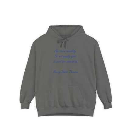 Hoodie – “Aim Above Morality” Inspirational Quote Pullover