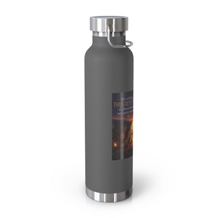 Brigid's Fire Insulated Bottle — 22oz Copper Vacuum Flask