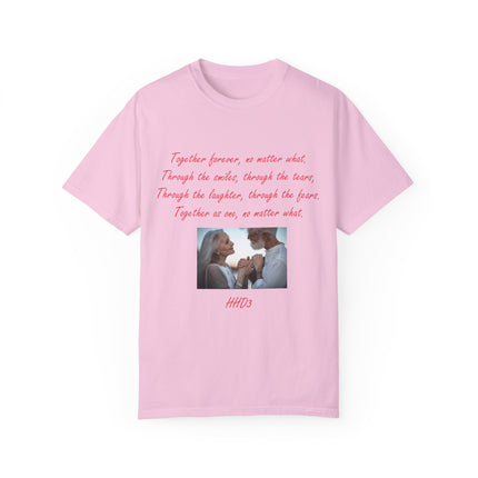 Romantic Love T-Shirt - "Together Forever, No Matter What"