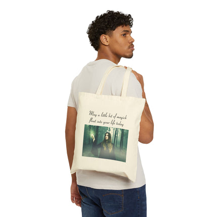 Tote Bag — 'May a little bit of magick float into your life today' Mystic Forest Canvas Tote