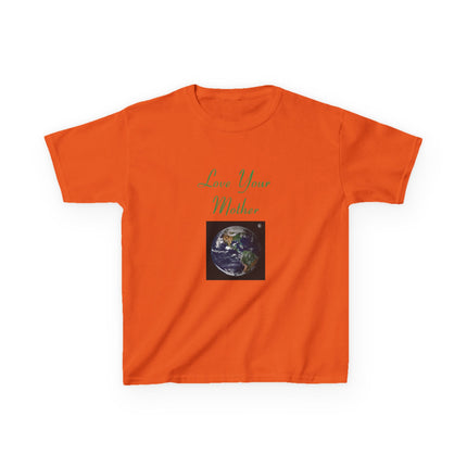 Love Your Mother Kids Tee – Earth-Themed Cotton Shirt