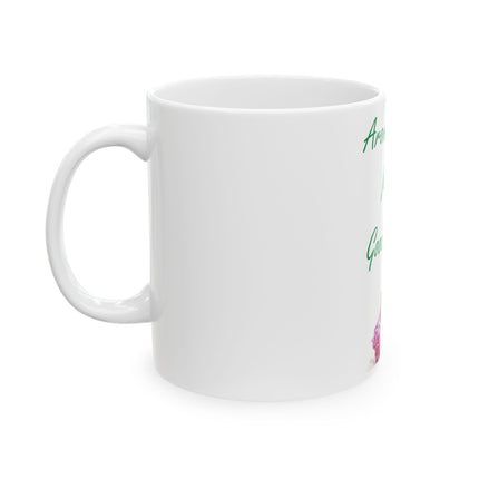 Aromatherapy Mug – “Makes Good Scents” Ceramic Coffee Cup, 11oz