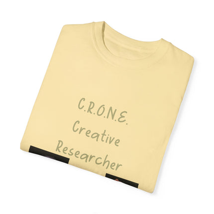 C.R.O.N.E. Tee – Wisdom & Wit Design | Garment-Dyed Comfort