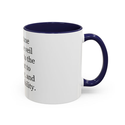 Beltane Quote Coffee Mug — "On Beltane night..." Accent Mug