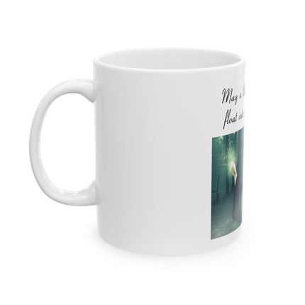 Magick Forest Ceramic Mug — "May a little bit of magick float into your life today"