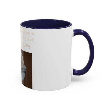 Funny Tea Mug – “Lie to Me” Motivational Accent Ceramic – 11oz