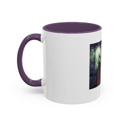 Witchy Forest Coffee Mug — 'As Above So Below' Spiritual Pagan Tea Cup (11/15oz)