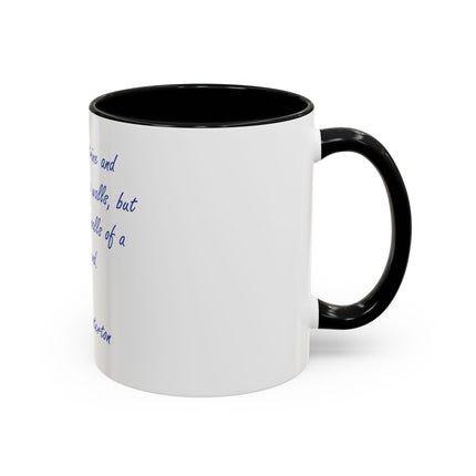 Coffee Mug — G. K. Chesterton Quote “Catholic doctrine and discipline may be walls…”