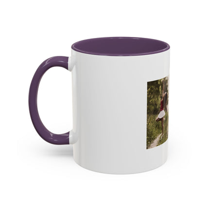 Freedom Quote Accent Coffee Mug — "When you truly don't care" Inspirational Photo Mug (11/15oz)