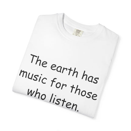 Inspirational Shakespeare Quote Unisex Garment-Dyed T-Shirt