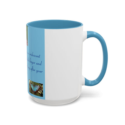 Butterfly Coffee Mug – Rumi Quote – 15oz Ceramic Drinkware