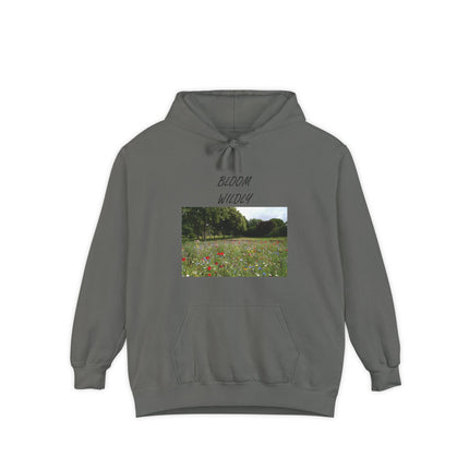 Bloom Wildly Hoodie — Floral Meadow Photo Sweatshirt