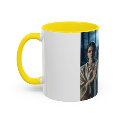 Triple Goddess Accent Mug – 11oz Ceramic Cup for Mystical Women