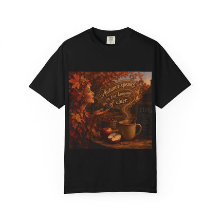 Autumn Speaks Cider T-Shirt