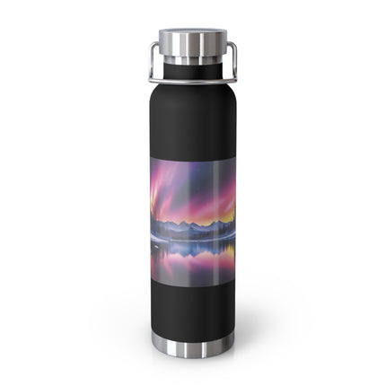 Aurora Landscape Insulated Water Bottle – 22oz Vacuum Flask