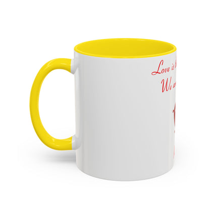 Rumi Love Quote Mug – 11oz Accent Cup for Coffee & Connection